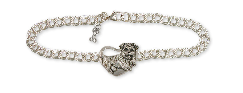 Norfolk Terrier Charms Norfolk Terrier Bracelet Sterling Silver Dog Jewelry Norfolk Terrier jewelry