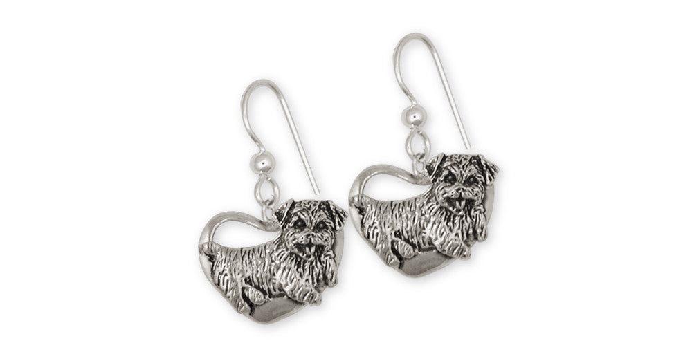 Norfolk Terrier Charms Norfolk Terrier Earrings Sterling Silver Dog Jewelry Norfolk Terrier jewelry