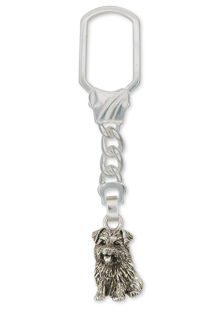 Norfolk Terrier Charms Norfolk Terrier Key Ring Sterling Silver Dog Jewelry Norfolk Terrier jewelry