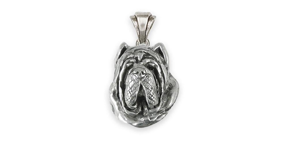 Neapolitan Mastiff Charms Neapolitan Mastiff Pendant Sterling Silver Neapolitan Mastiff Jewelry Neapolitan Mastiff jewelry