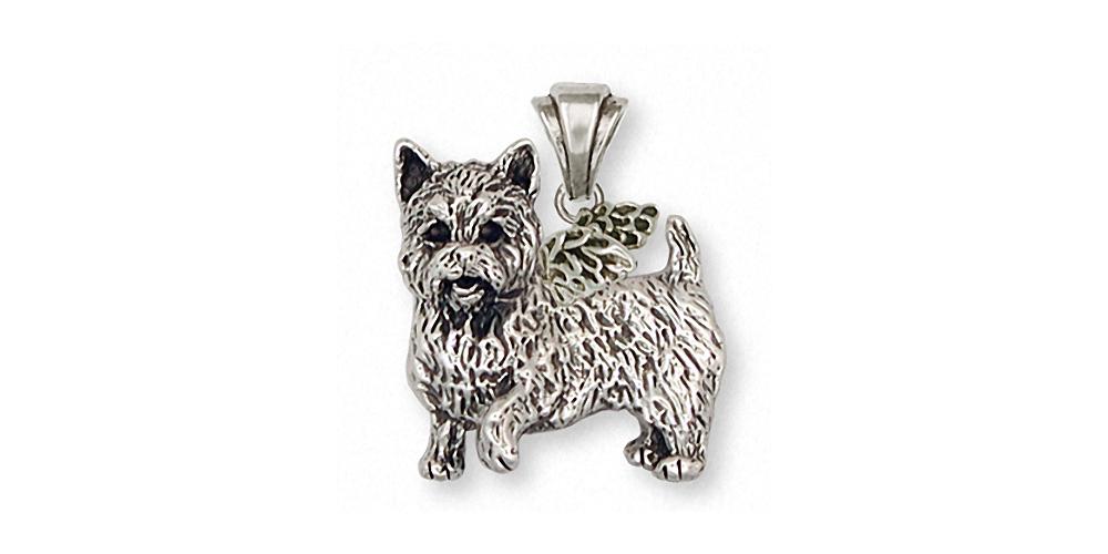 Norwich Terrier Charms Norwich Terrier Pendant Sterling Silver Dog Jewelry Norwich Terrier jewelry