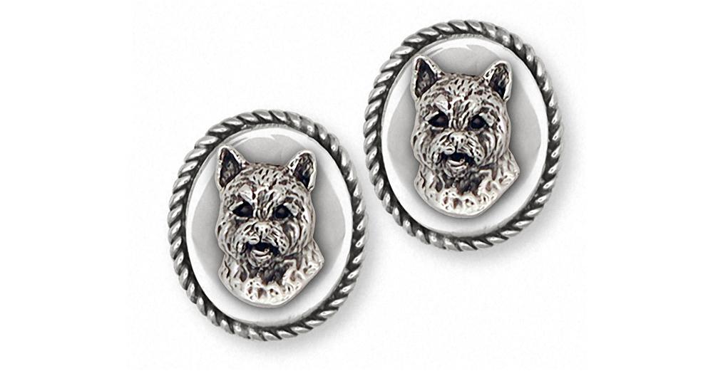 Norwich Terrier Charms Norwich Terrier Cufflinks Sterling Silver Dog Jewelry Norwich Terrier jewelry
