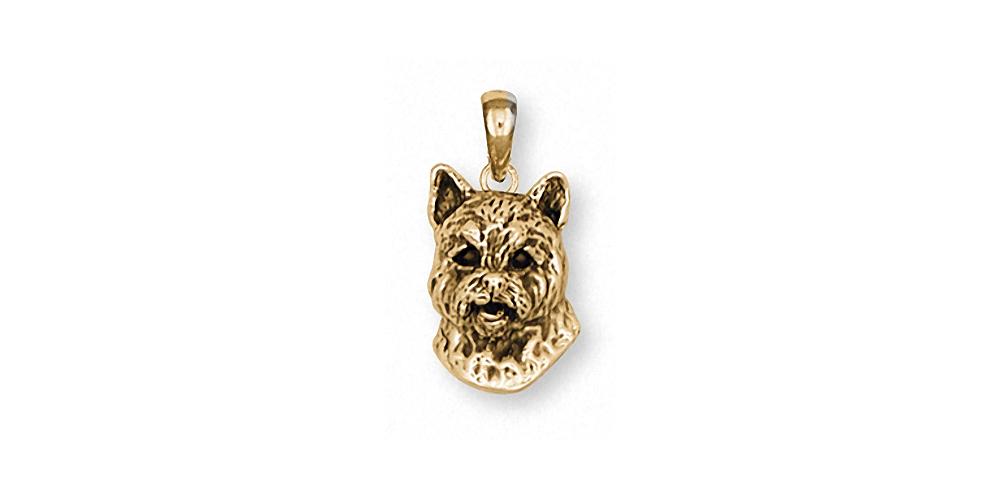 Norwich Terrier Charms Norwich Terrier Pendant 14k Gold Dog Jewelry Norwich Terrier jewelry