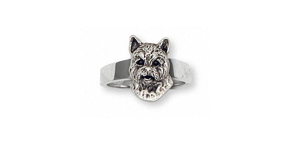 Norwich Terrier Charms Norwich Terrier Ring Sterling Silver Dog Jewelry Norwich Terrier jewelry