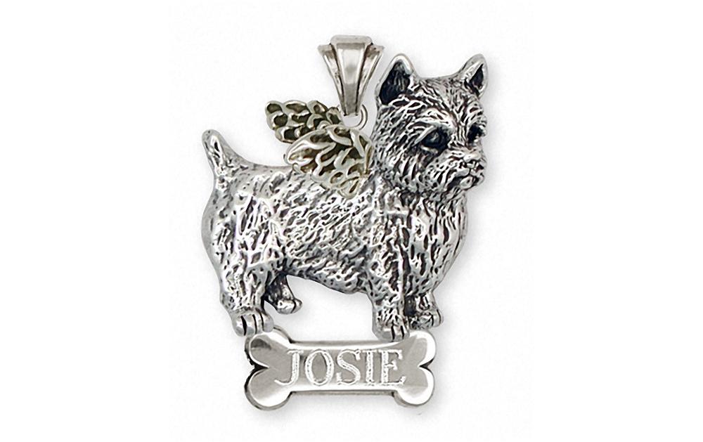 Norwich Terrier Charms Norwich Terrier Pendant Sterling Silver Dog Jewelry Norwich Terrier jewelry
