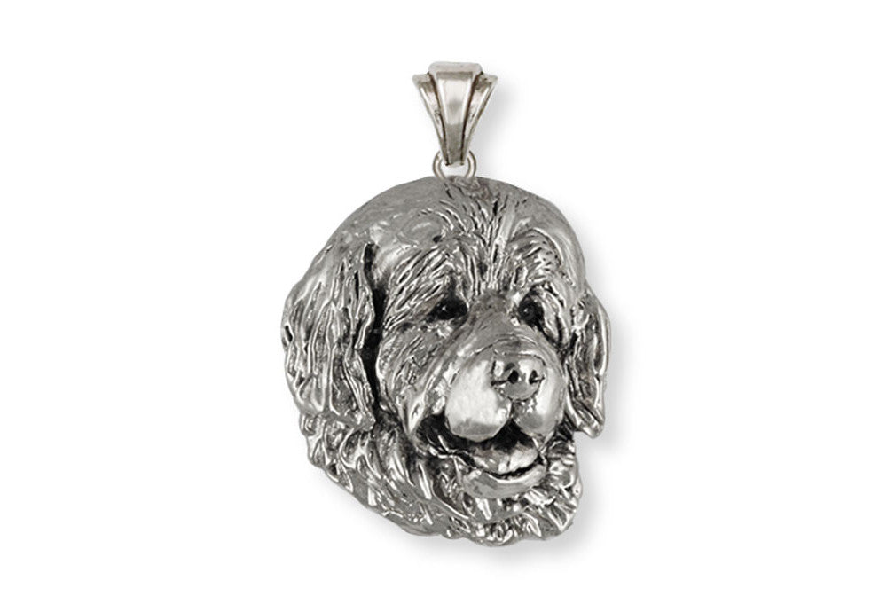 Newfoundland Charms Newfoundland Pendant Sterling Silver Dog Jewelry Newfoundland jewelry