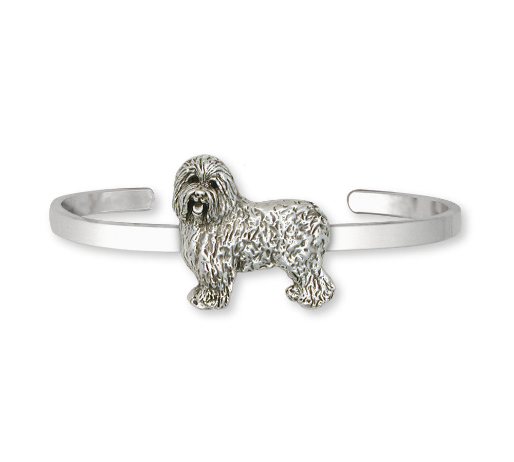Old English Sheepdog Charms Old English Sheepdog Bracelet Sterling Silver Dog Jewelry Old English Sheepdog jewelry
