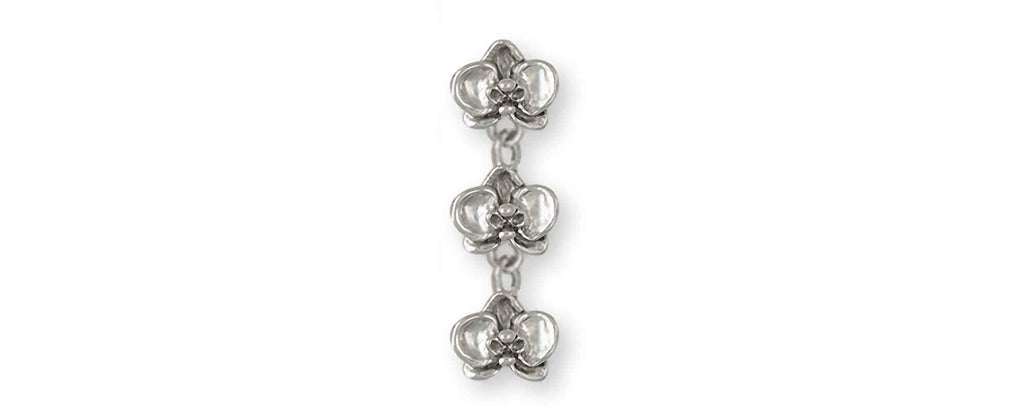 Orchid Charms Orchid Pendant Sterling Silver Orchid Jewelry Orchid jewelry