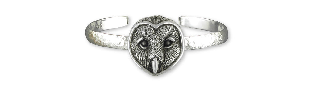Owl Charms Owl Mans Bracelet Sterling Silver Owl Jewelry Owl jewelry