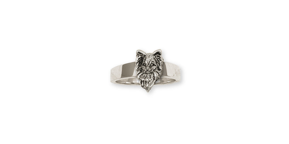 Papillon Charms Papillon Ring Sterling Silver Dog Jewelry Papillon jewelry