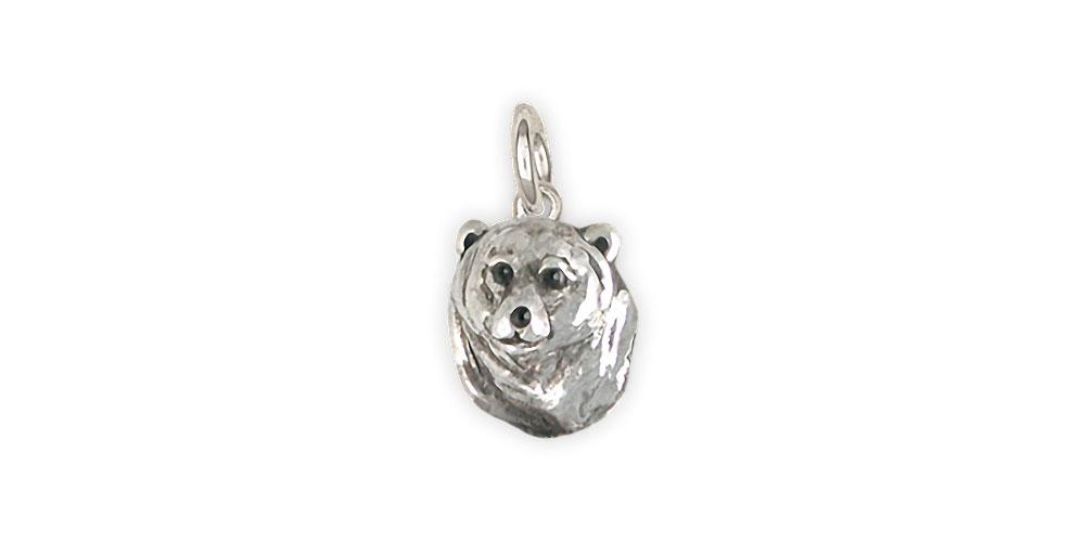 Polar Bear Charms Polar Bear Charm Sterling Silver Polar Bear Jewelry Polar Bear jewelry