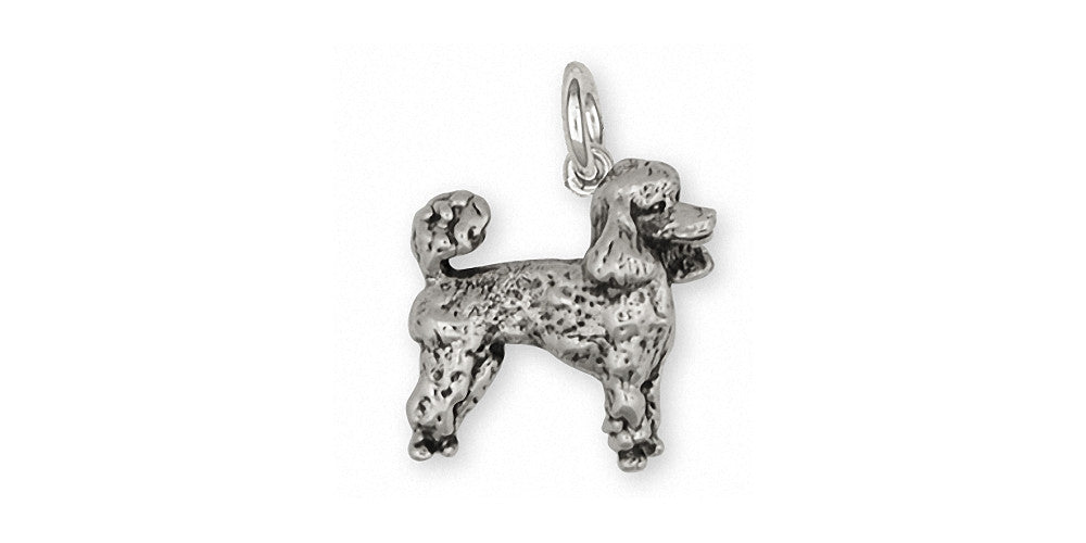 Poodle Charms Poodle Charm Sterling Silver Dog Jewelry Poodle jewelry