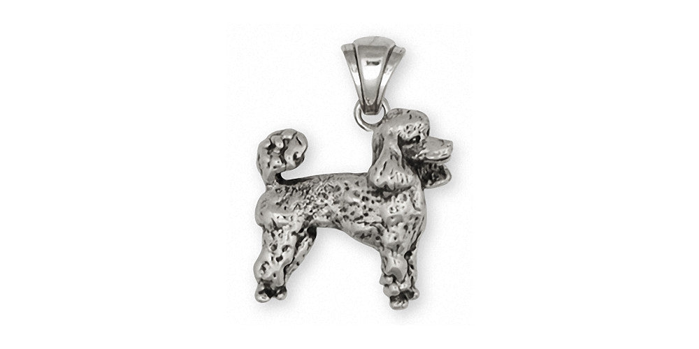 Poodle Charms Poodle Pendant Sterling Silver Dog Jewelry Poodle jewelry