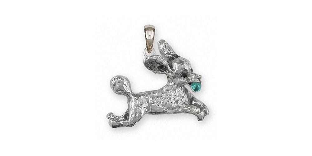 Poodle Charms Poodle Pendant Sterling Silver Poodle Jewelry Poodle jewelry