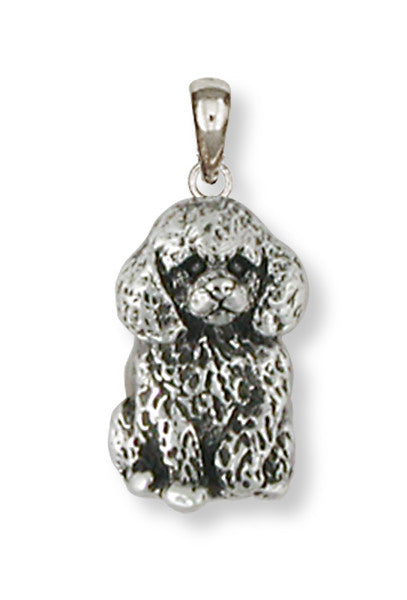 Poodle Dog Pendant Handmade Sterling Silver Esquivel and Fees