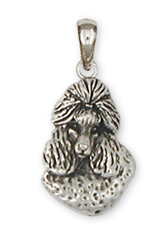 Poodle Charms Poodle Pendant Handmade Sterling Silver Dog Jewelry Poodle jewelry