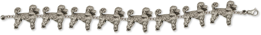 Poodle Bracelet Handmade Sterling Silver Dog Jewelry PD51-B