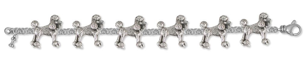 Poodle Charms Poodle Bracelet Handmade Sterling Silver Dog Jewelry Poodle jewelry
