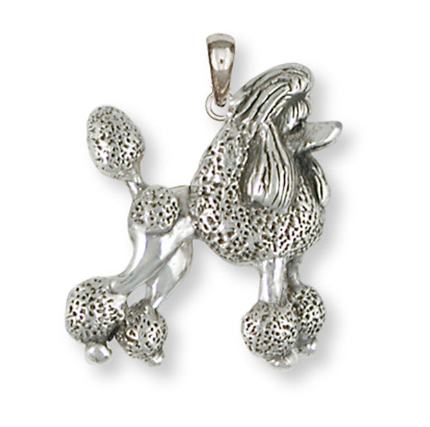 Poodle Charms Poodle Pendant Handmade Sterling Silver Dog Jewelry Poodle jewelry