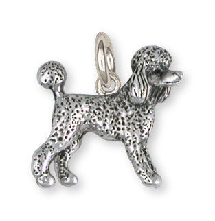 Poodle  Handmade Sterling Silver Dog Jewelry PD61-C