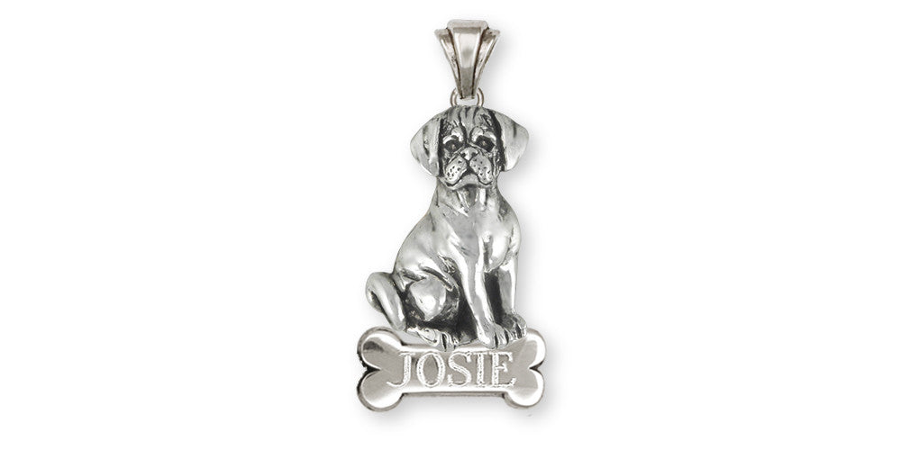 Puggle Charms Puggle Personalized Pendant Sterling Silver Dog Jewelry Puggle jewelry