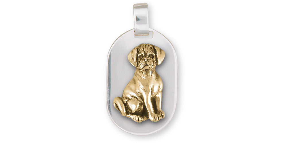 Puggle Charms Puggle Pendant Sterling Silver Dog Jewelry Puggle jewelry