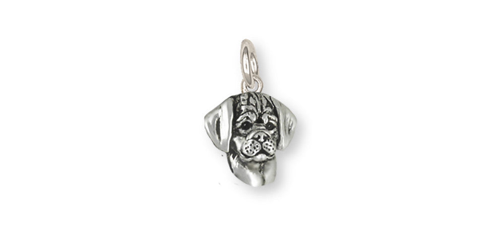 Puggle Charms Puggle Charm Sterling Silver Dog Jewelry Puggle jewelry