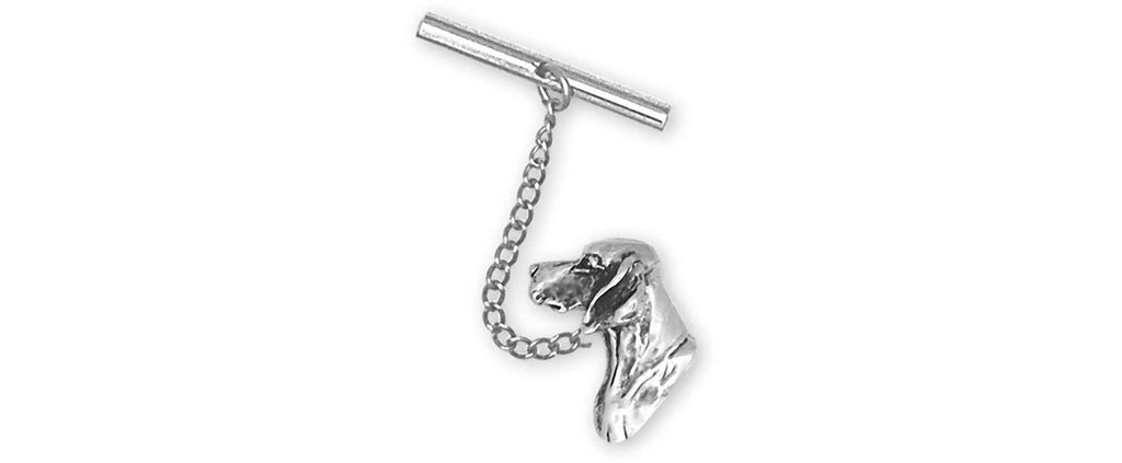 Pointer Charms Pointer Tie Tack Sterling Silver Pointer Jewelry Pointer jewelry