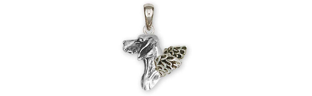 Pointer Angel Charms Pointer Angel Pendant Sterling Silver Pointer Angel Jewelry Pointer Angel jewelry