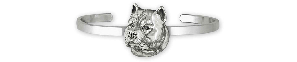 Pit Bull Charms Pit Bull Bracelet Sterling Silver Pit Bull Jewelry Pit Bull jewelry