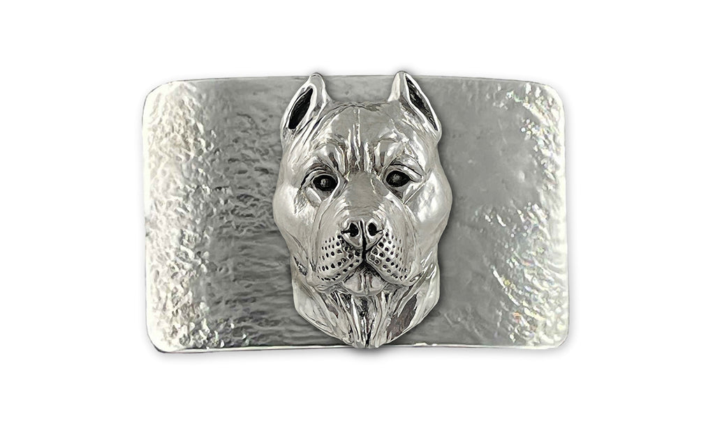 Pit Bull Charms Pit Bull Belt Buckle Sterling Silver Pit Bull Jewelry Pit Bull jewelry
