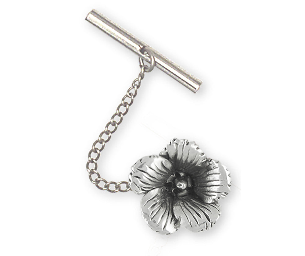 Winecup Charms Winecup Tie Tack Sterling Silver Flower Jewelry Winecup jewelry