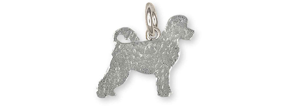 Portuguese Water Dog Charms Portuguese Water Dog Charm Sterling Silver Portuguese Water Dog Jewelry Portuguese Water Dog jewelry