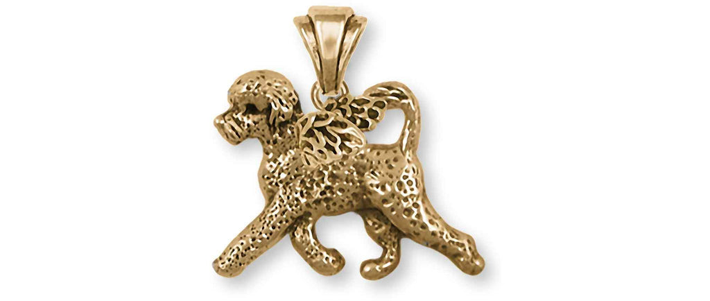 Portuguese Water Dog Charms Portuguese Water Dog Pendant 14k Gold Portuguese Water Dog Jewelry Portuguese Water Dog jewelry