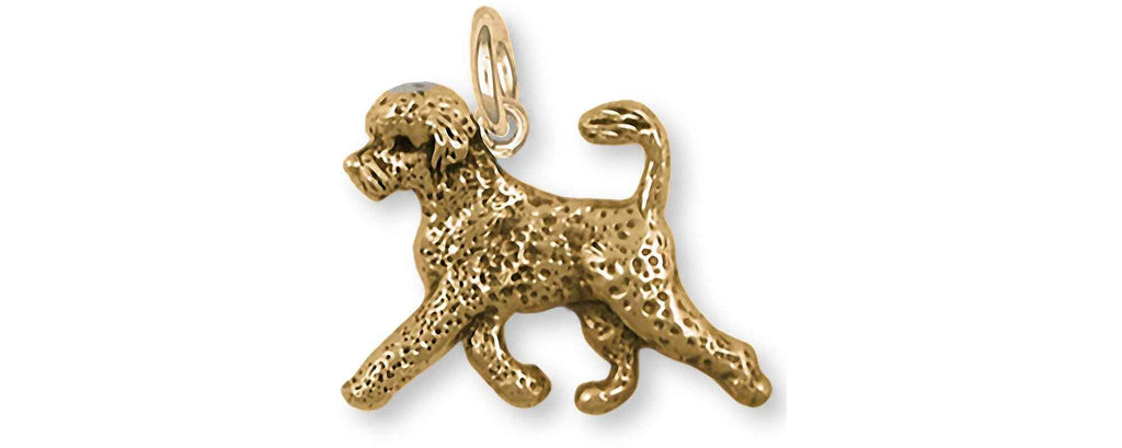 Portuguese Water Dog Charms Portuguese Water Dog Charm 14k Gold Portuguese Water Dog Jewelry Portuguese Water Dog jewelry