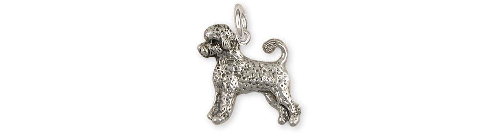 Portuguese Water Dog Charms Portuguese Water Dog Charm Sterling Silver Portuguese Water Dog Jewelry Portuguese Water Dog jewelry