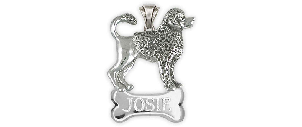 Portuguese Water Dog Charms Portuguese Water Dog Personalized Pendant Sterling Silver Portuguese Water Dog Jewelry Portuguese Water Dog jewelry