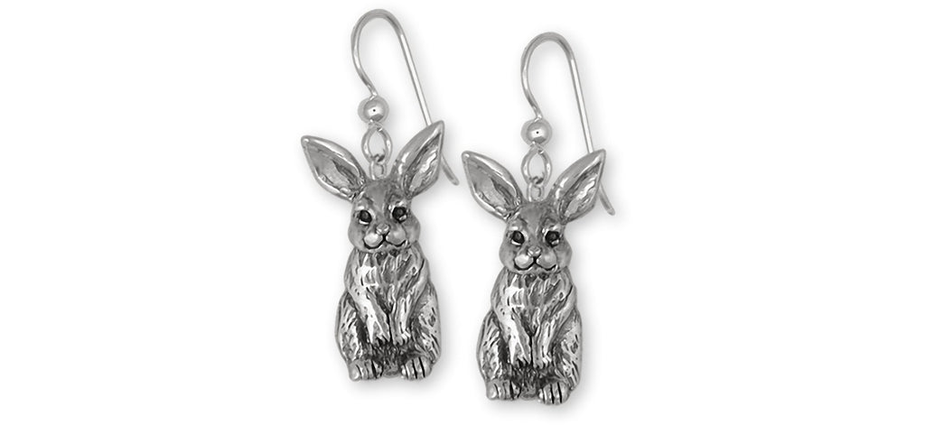 Rabbit Charms Rabbit Earrings Sterling Silver Bunny Rabbit Jewelry Rabbit jewelry