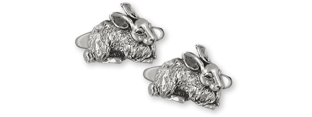 Rabbit Charms Rabbit Cufflinks Sterling Silver Bunny Rabbit Jewelry Rabbit jewelry