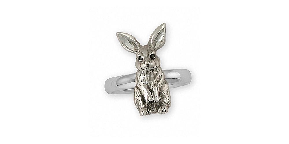 Rabbit Charms Rabbit Ring Sterling Silver Rabbit Jewelry Rabbit jewelry