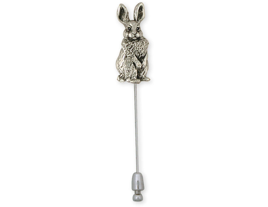 Rabbit Charms Rabbit Brooch Pin Sterling Silver Bunny Jewelry Rabbit jewelry