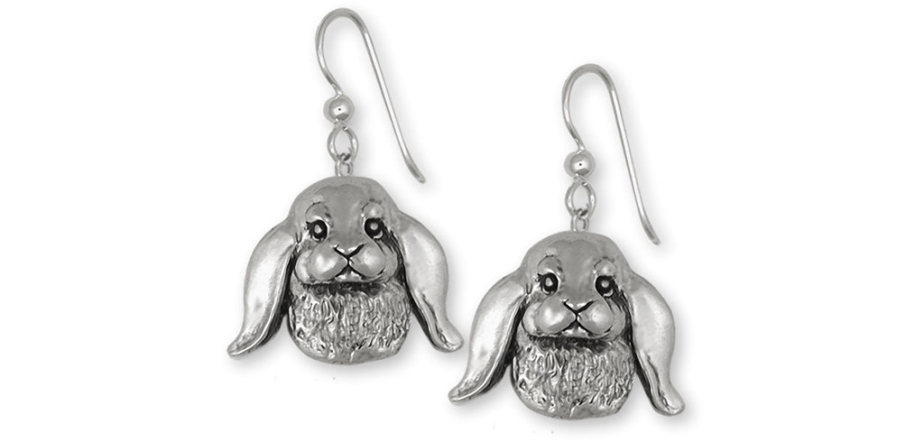 Rabbit Charms Rabbit Earrings Sterling Silver Bunny Jewelry Rabbit jewelry