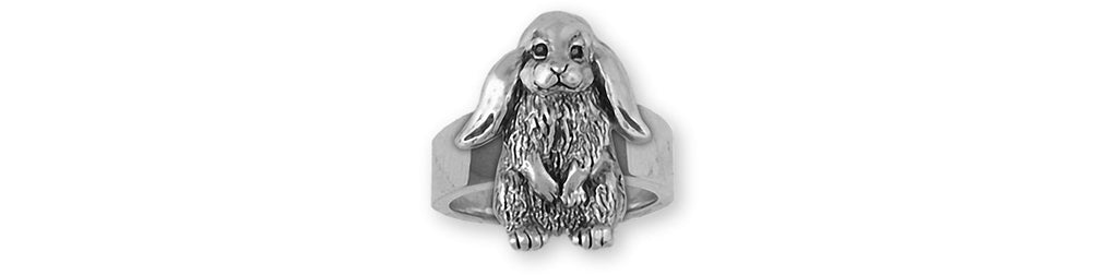 Rabbit Charms Rabbit Ring Sterling Silver Bunny Rabbit Jewelry Rabbit jewelry