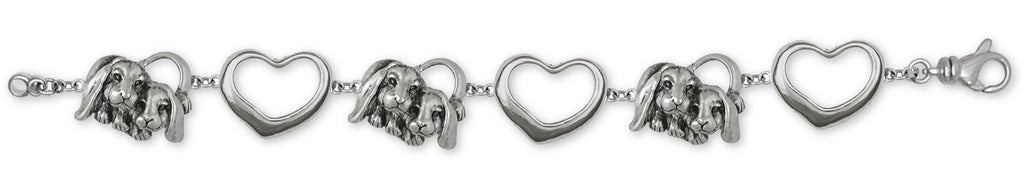 Rabbit Charms Rabbit Bracelet Sterling Silver Bunny Rabbit Jewelry Rabbit jewelry