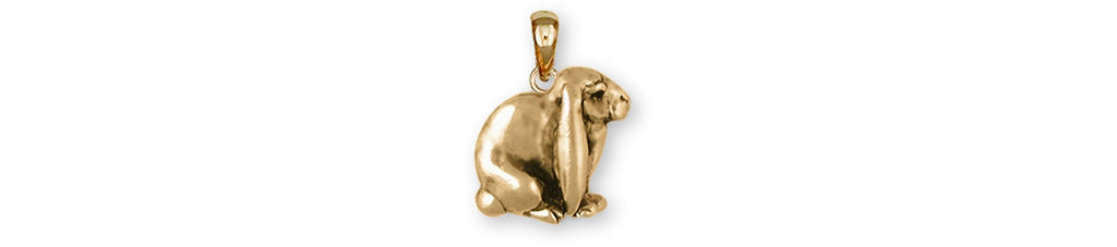 Rabbit Charms Rabbit Pendant 14k Gold Vermeil Bunny Rabbit Jewelry Rabbit jewelry