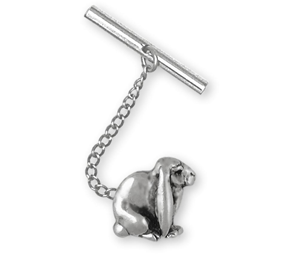 Rabbit Charms Rabbit Tie Tack Sterling Silver Bunny Rabbit Jewelry Rabbit jewelry