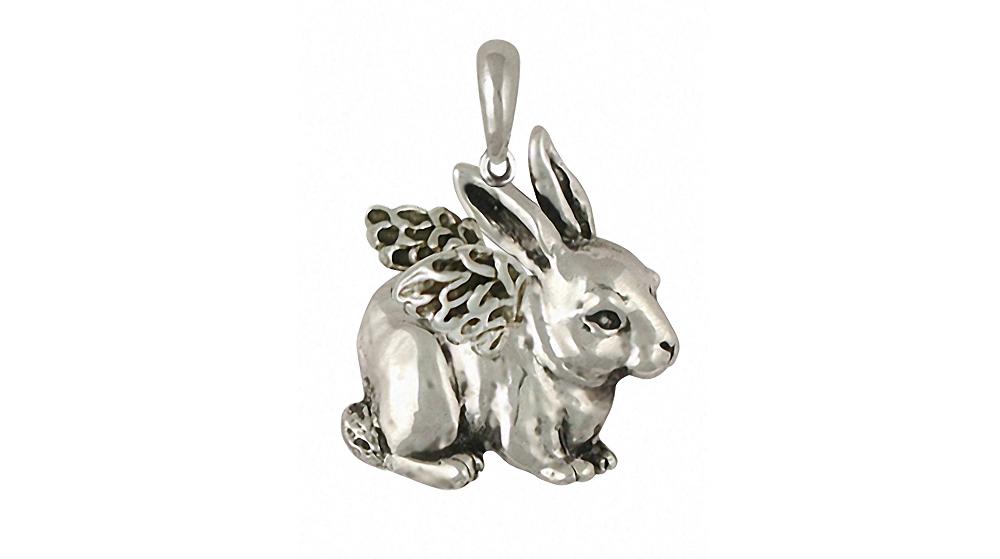 Rabbit Charms Rabbit Pendant Sterling Silver Rabbit Jewelry Rabbit jewelry