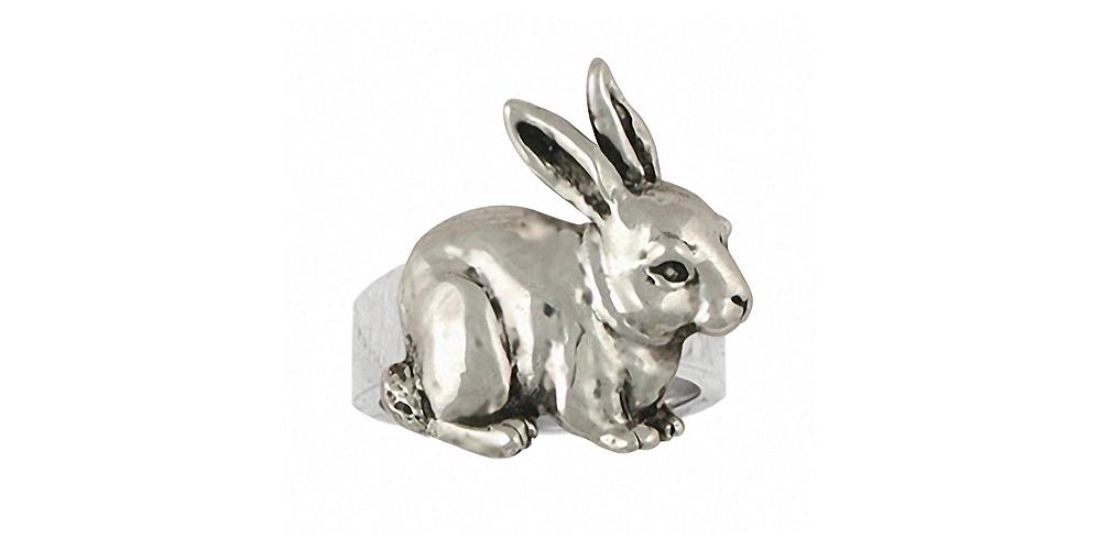 Rabbit Charms Rabbit Ring Sterling Silver Rabbit Jewelry Rabbit jewelry