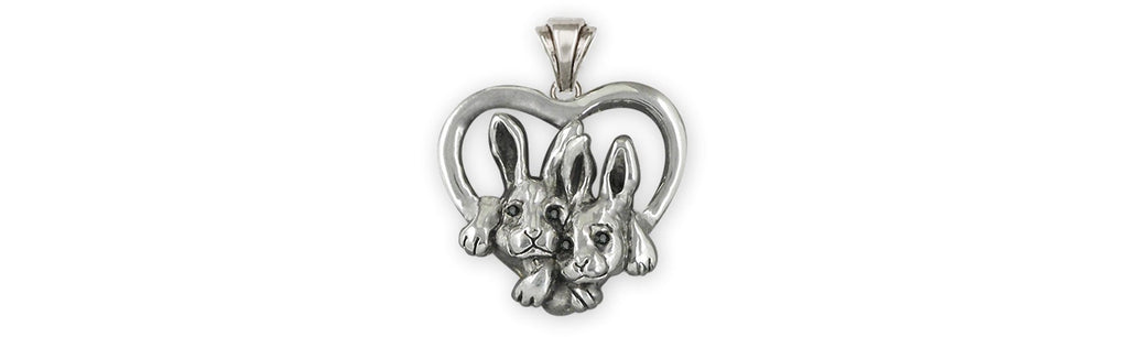 Rabbit Rabbit Pendant Sterling Silver | Esquivel and Fees | Handmade ...