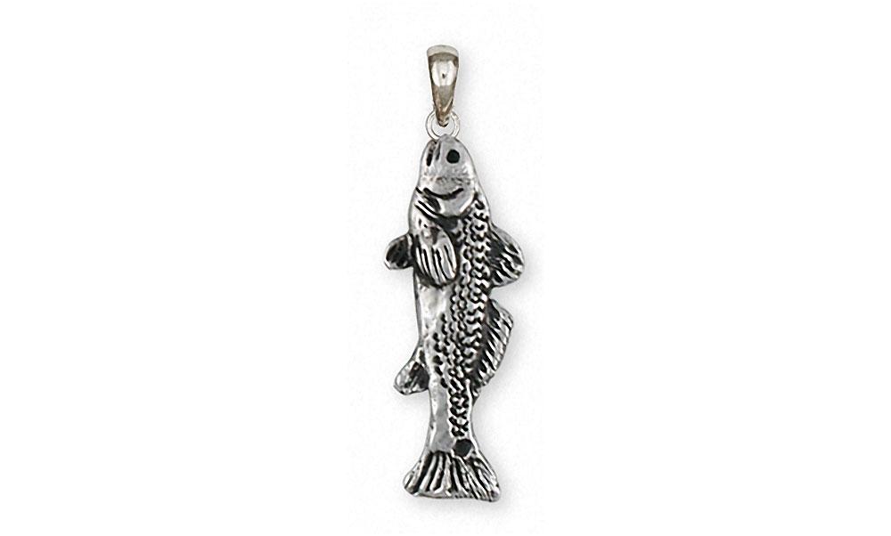 Redfish Charms Redfish Pendant Sterling Silver Fish Jewelry Redfish jewelry